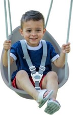 Coconut Toddler Swing   Comfy Baby Swing Outdoor, 3- Point Adjustable Safety ...