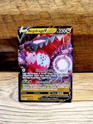 Pokemon Karte - Regidrago V - Promo  - SWSH281 - Deutsch