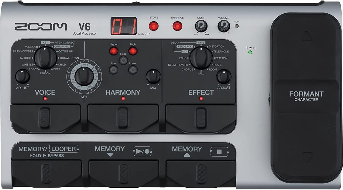 配信機器・PA機器・レコーディング機器 zoom v6 sp vocal processor Zoom V6-SP Vocal Processor | Music & Arts