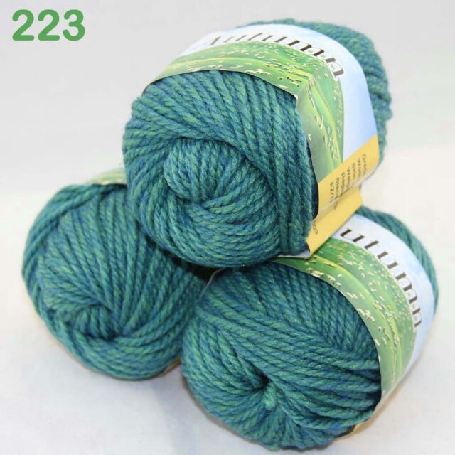 Sale Soft 3Ballsx50g Quick Hand Knitting Wool Silk Yarn Warm Rugs Shawl Scarf 23