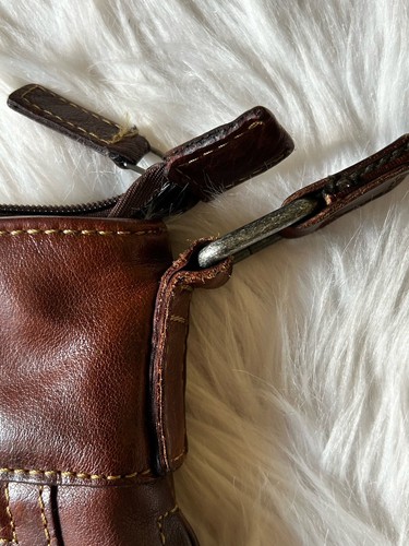 Jack Georges Voyager Messenger Bag Distressed Brown Look 7314 BRN - Picture 7 of 9