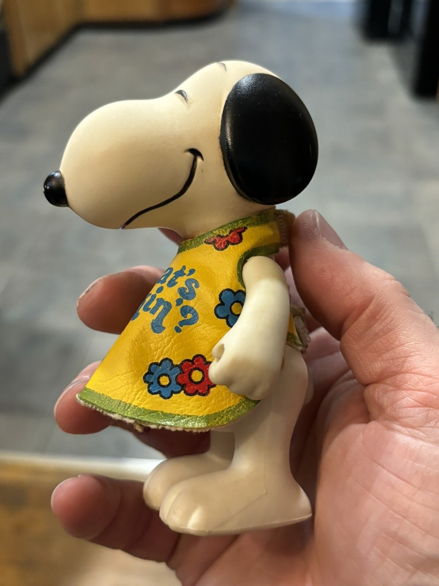 スヌーピー フィギュア ビンテージ snoopy figure vintage VINTAGE SNOOPY THE CHEF MADE BY KNICKERBOCKER TOY 1965 PEANUTS
