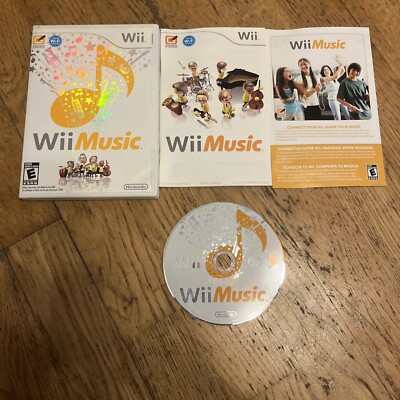 Wii Music for Nintendo Wii Complete in Great Shape