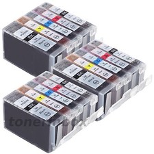 15 Pack PGI-5BK CLI-8 Ink For Canon PIXMA iP5200R MP500 MP530 MP600 MP610 MP800