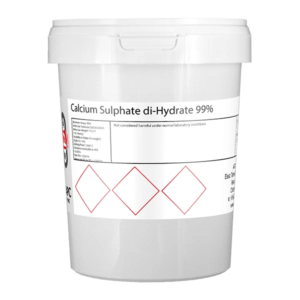 APC PURE Calcium Sulphate di-Hydrate 99% - 1KG Gypsum Powder E516 Food Grade *Free P&P*