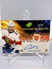 21-20 Carter Verhaeghe SSP/25 #SS-CV SPX Super Scripts Florida Panthers
