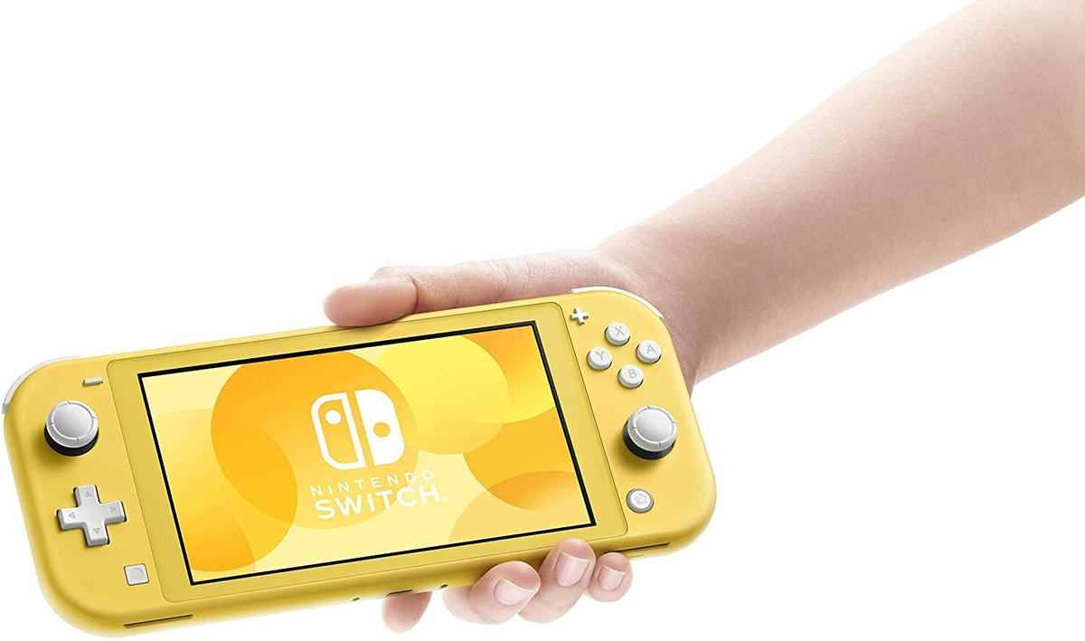 Nintendo Switch Lite Yellow Game Console 32 GB Handheld Gaming