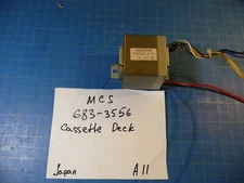 MCS 683-3556 Cassette Deck Replacement Power Transformer 45003099 & TKP0108-A170