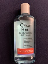 Neutrogena Clear Pore Oil Eliminating Astringent Gentle 8 oz Exp:08/2026