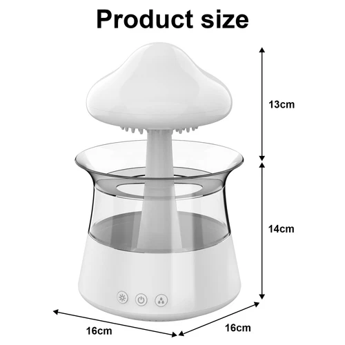 Rain Cloud Humidifier Water Drip Diffuser Aromatherapy Humidifier w/ 7 Colors US - Bild 42 von 44