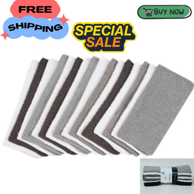 Mainstays 18-Pack Washcloth Bundle, Grey Multi FREE SHIPPING