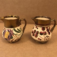 Rare Vintage Harvest Ware Wade England Creamer*2 