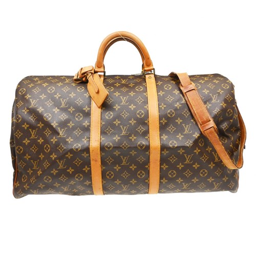 Best05 LOUIS VUITTON KEEPALL BANDOULIERE 60 DUFFLE M41412  FC892  YQ07550