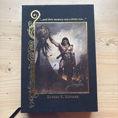 Conan , And Their Memory Was A Bitter Tree Robert E Howard 2008 HCDJ Signed 