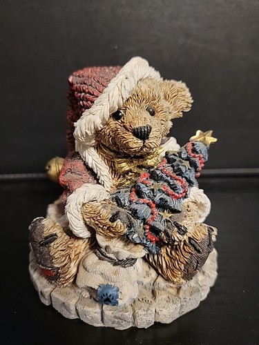 Boyds Bears Bearstone #2030 Grenville l'orso di Babbo Natale 20E/1132 come nuovo - Foto 2 di 16