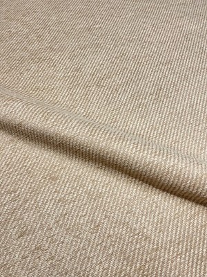 9 Meter Gold und Beige Chenille Polsterstoff - Portofrei