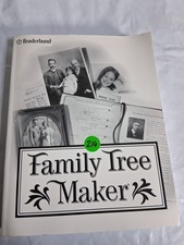 Family Tree Maker User Tutorial Amd Reference Manual Guide Broderbund NO CD