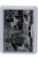 2018 Topps Update Negative Michael Hermosillo/Justin Anderson Rookie Los Angeles