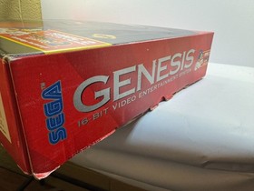 [BOX ONLY] Sega Genesis Model 2 'Sonic System' BOX ONLY in good shape!