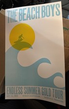 The Beach Boys Ryman Nashville 2024 Hatch Show Print Poster Original Ryman