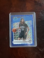 2020-21 Panini Donruss Optic #165 Cole Anthony Blue Velocity Rookie