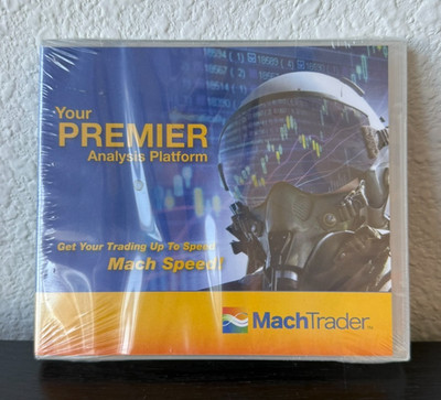 MachTrader PC Software Stock Options Trading CD New Sealed Analysis Platform