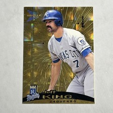 Jeff King #/480 1999 Pacific Prism Holographic Gold #71