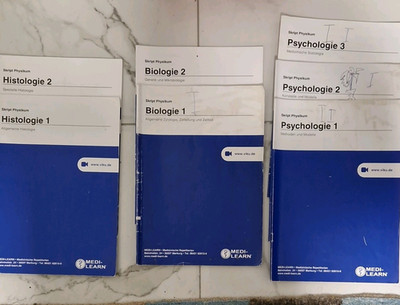 MEDI-LEARN Skript Physikum Histologie Biologie Psychologie Lehrbuch medi lern