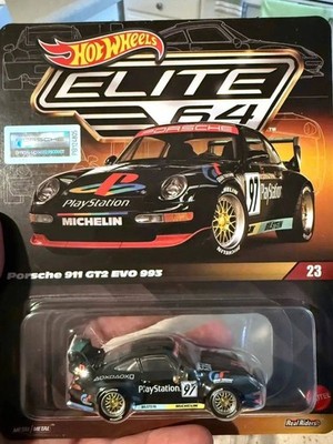 2026 Hot Wheels RLC Elite 64 Porsche 911 GT2 EVO 993 Playstation