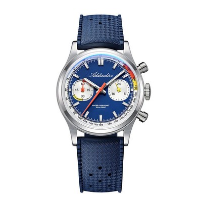 ADDIESDIVE AD2529 Quartz Watch 38MM VK64 Chronograph Fluororubber