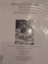 Heaven And Earth Designs Walk As One Pattern By Jody Bergsma 18" x 24" Finished