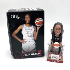 A'ja Wilson Las Vegas Aces Ring Spinning Ball 2023 WNBA Promo SGA 8/19/25