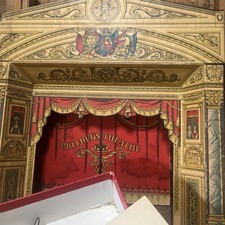 Vintage 1947 Pollock  s Toy Theatre: The Harlequinade - Complete Set