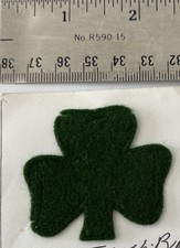 North Irish Brigade Formation Sign Removed From Uniform British Army