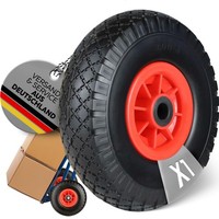 Pu Rad Ersatzrad 260X85 Mm 3.00-4 Bollerwagen Sackkarre Pannensicher Reifen 20Mm