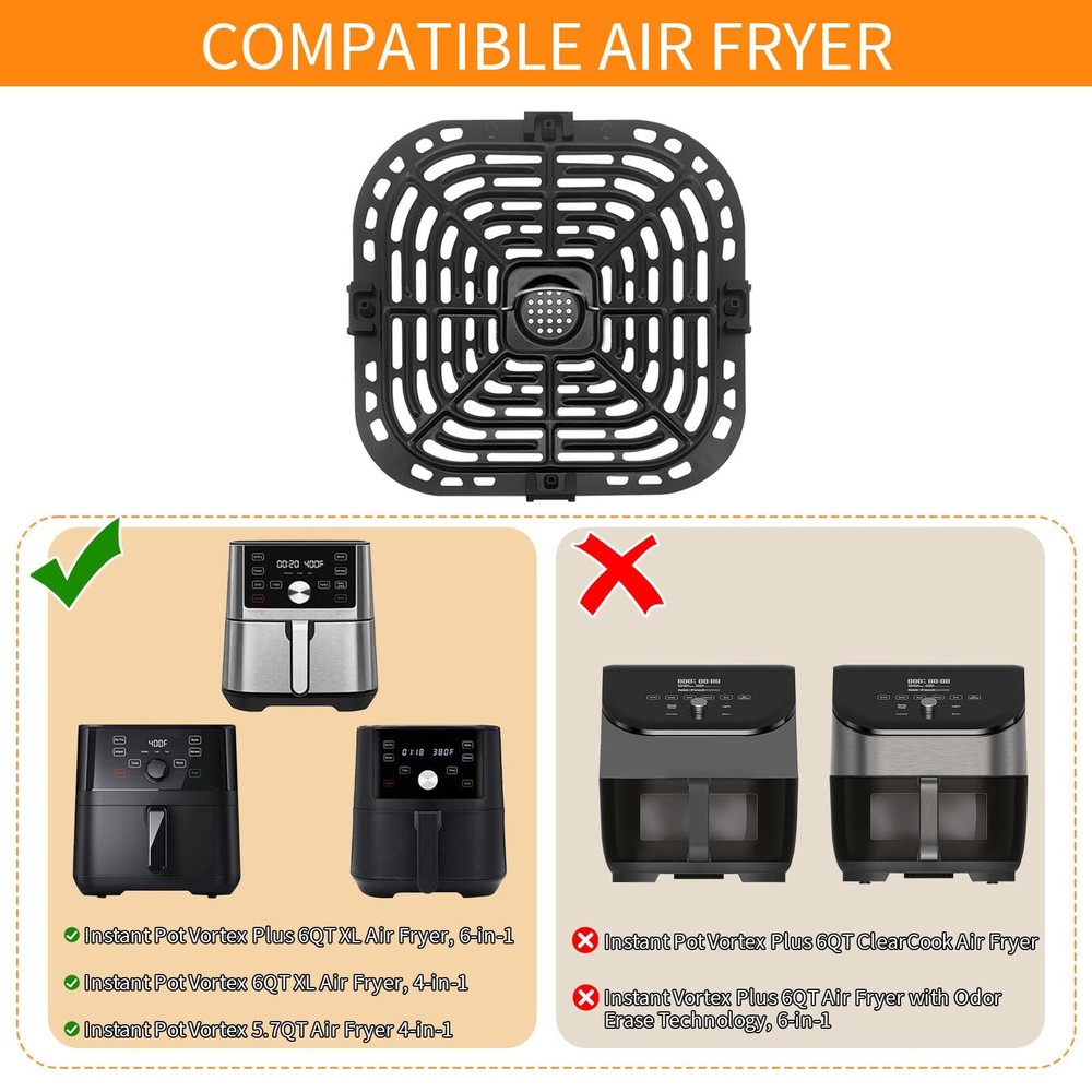 Instant Pot Vortex Plus 6-in-1 Air Fryer Accessories for Gourmia GAF735 6 QT Instant Pot Vortex Plus 6-in-1 Air Fryer Accessories for Gourmia GAF735 6 QT