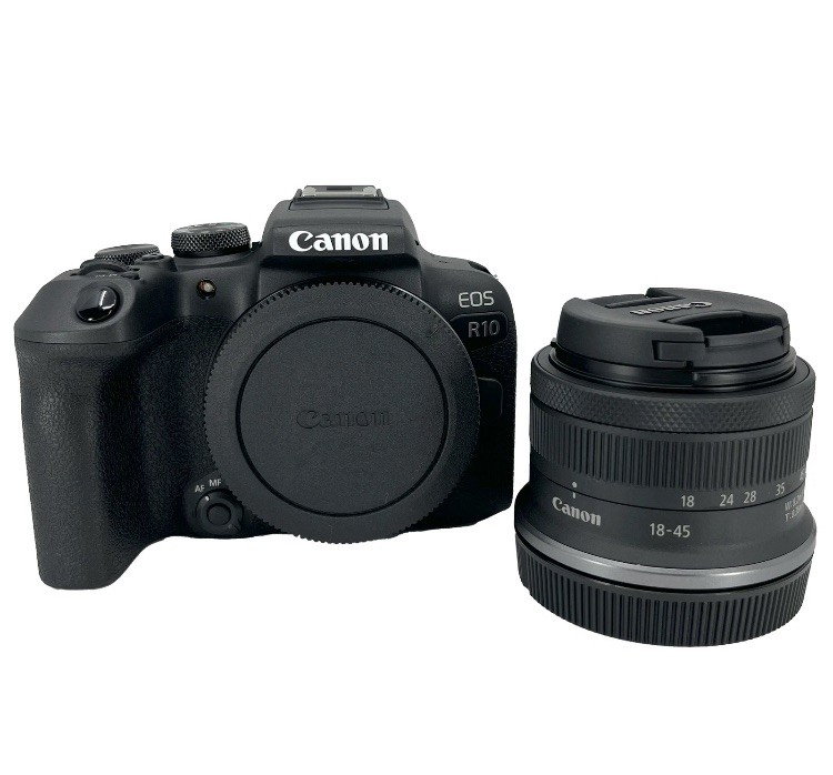Canon EOS R10 Mirrorless Camera Black (RF-S 18-45mm