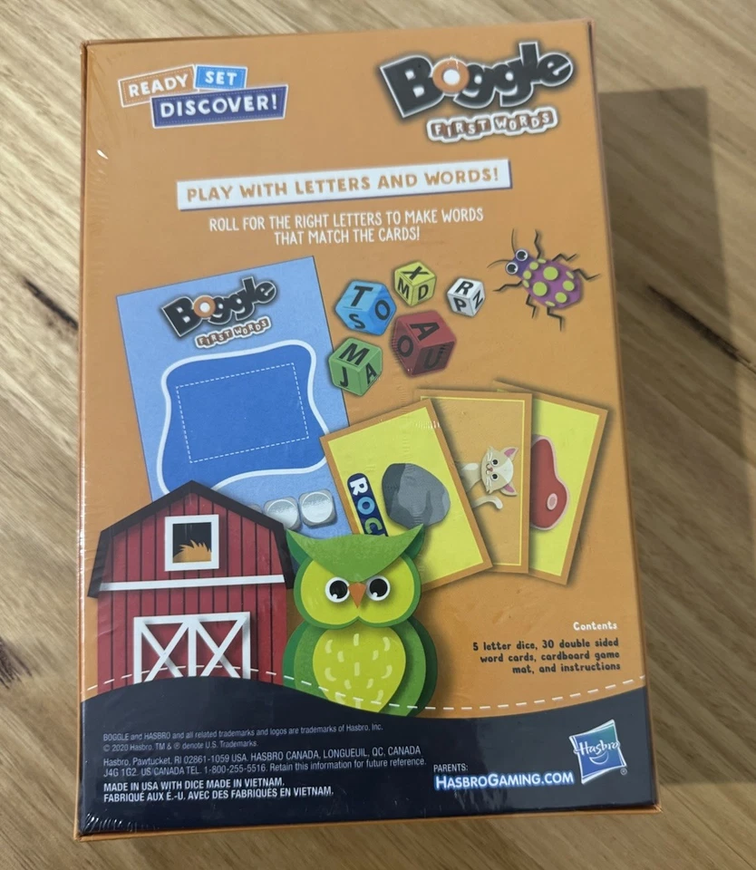 Boggle First Words Hasbro. Brand New - Image 2 of 3