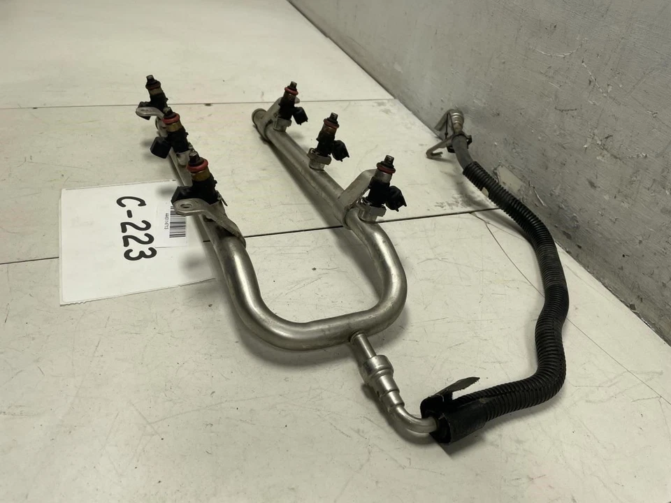 Lincoln MKZ 2010 riel de combustible con inyectores OEM+  Foto 3 de 4