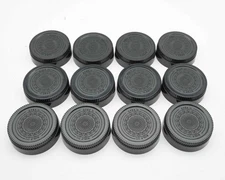 Fotodiox Designer Nikon F Rear Lens Cap Lot of Qty-12 each  (#T2310)