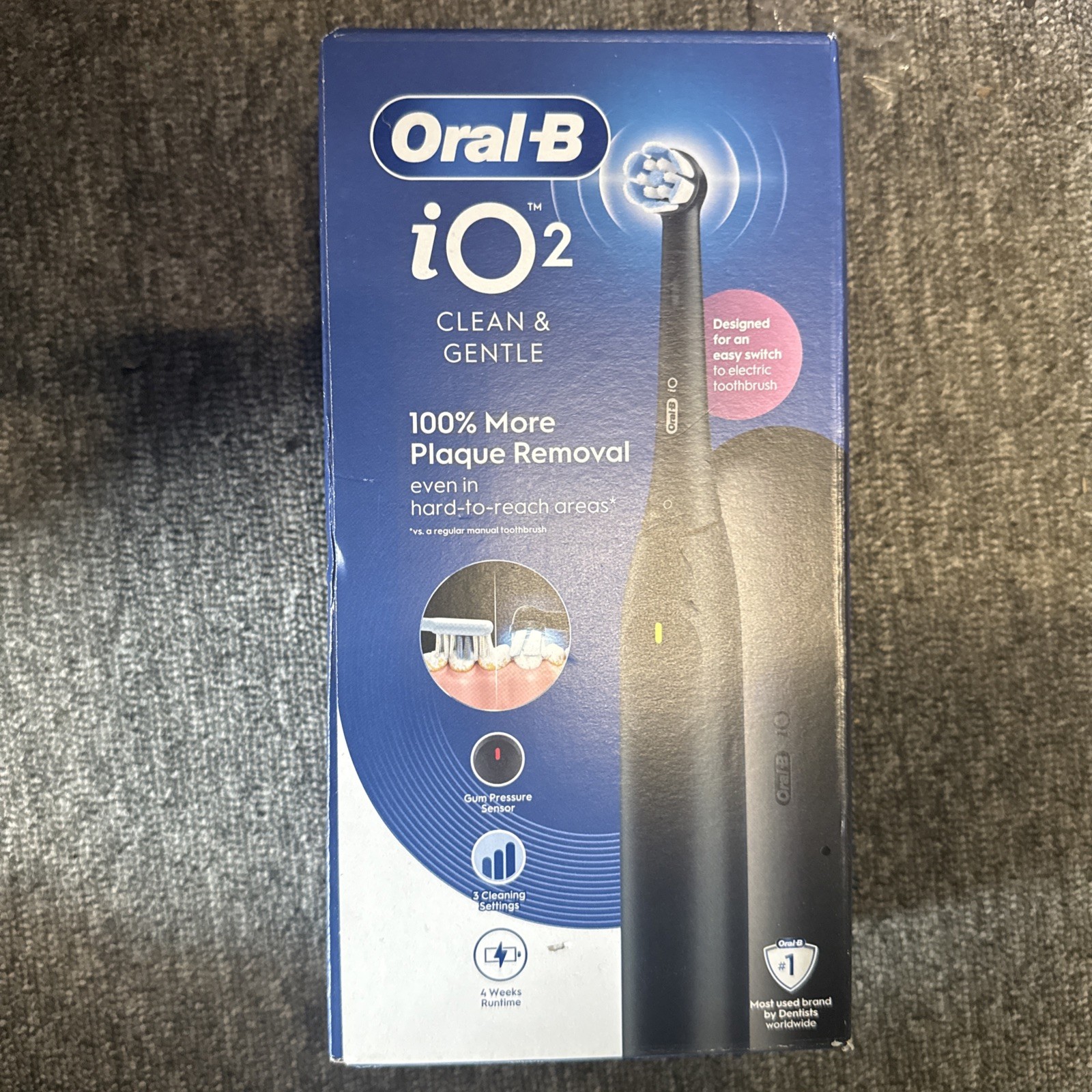 Oral-B iO Series 2 Electric Toothbrush - Night Black