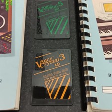 Korg M1 ROM Set / Books Voice Crystal