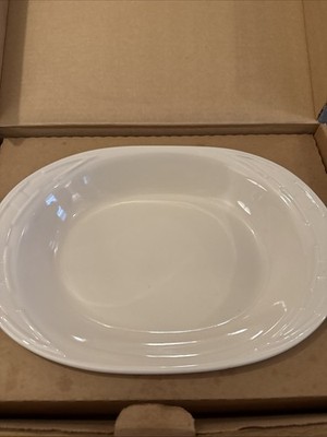 Longaberger Woven Traditions Pottery Get Together Serving Bowl - Ivory NIB