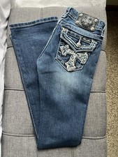 Miss Me Women's Jeans Low rise Rhinestones