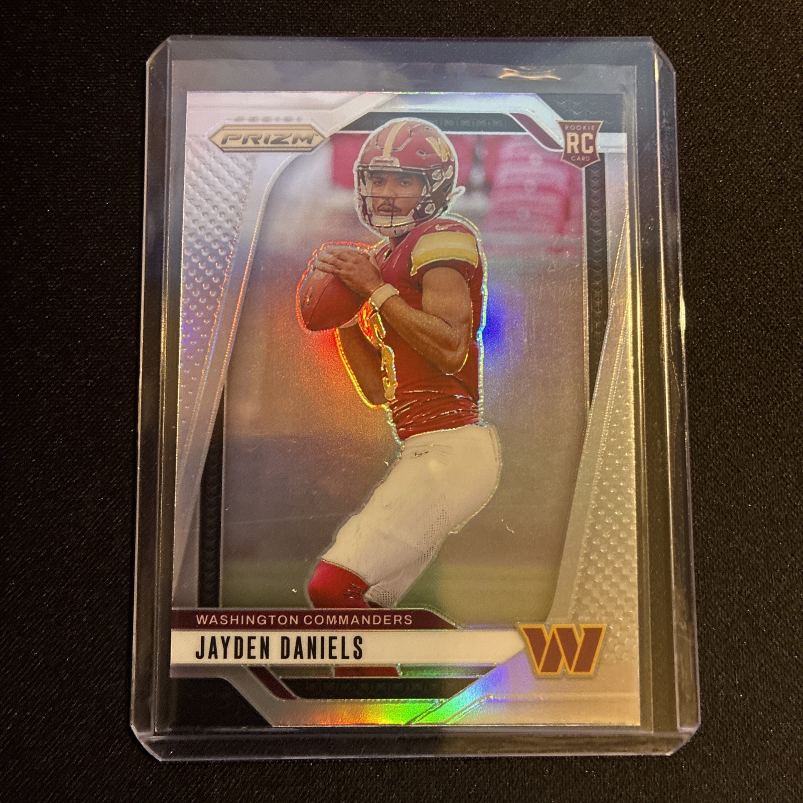 Jayden Daniels 2024 Panini Prizm Rookie no. 347 SILVER Prizm