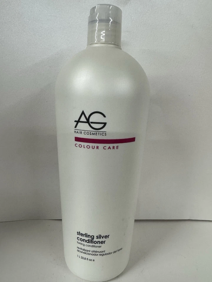 AG Hair Cosmetics sterling silver conditioner Purple toning 33.8 oz - Image 2 of 3