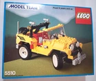 1986 Lego Model Team 5510 Off Road 4X4 Jeep NEW sealed in box