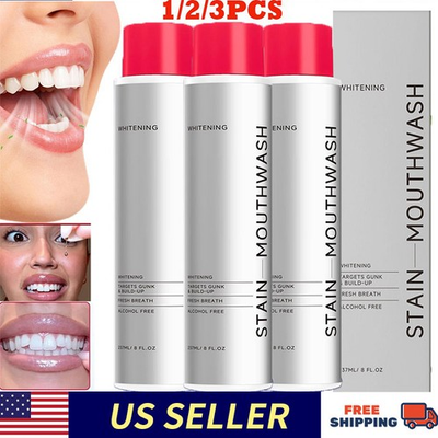 #ad #ad Hismile ID Stain Whitening Mouthwash Gunk Removing Mouthwash For Fresh Breath $19.99