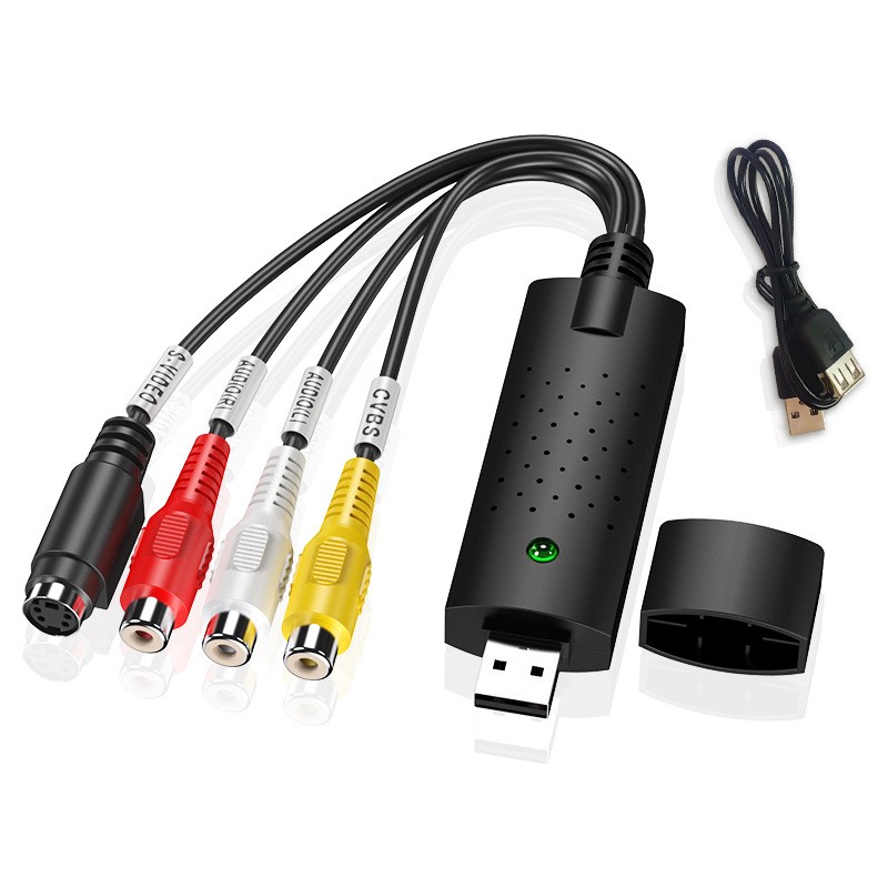 Single Channel USB Video Capture Card for CCTV Camera AV Signal Recording Device