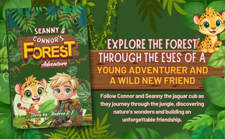Seanny & Connor Forest Adventure by Andrea R. F. New, See all description bellow - Image 4 of 4